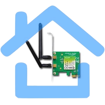 Сетевой адаптер TP-Link SOHO TL-WN881ND Адаптер 300Mbps Wireless N PCI