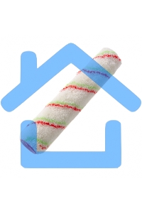 Валик сменный Эмали, 250 мм, ворс 12 мм, D - 36 мм, D ручки - 6 мм, полиамид,полиакрил Сибртех