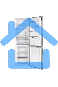 Холодильник Maunfeld MFF185NFBG бежевый двухкамерный 240/100л морозилка снизу, No Frost