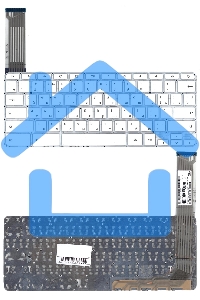 Клавиатура для ноутбука HP Chromebook 14 G3 G4 14-2000 14-ak 14-q белый