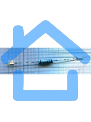 Металлический пленочный резистор 3Вт 300 Ом