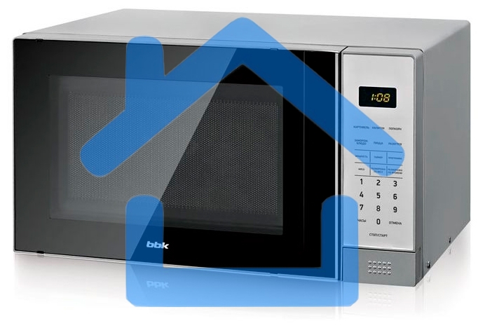 Микроволновая печь BBK 20MWS-729S/BS 20л. 700Вт серебристый/черный