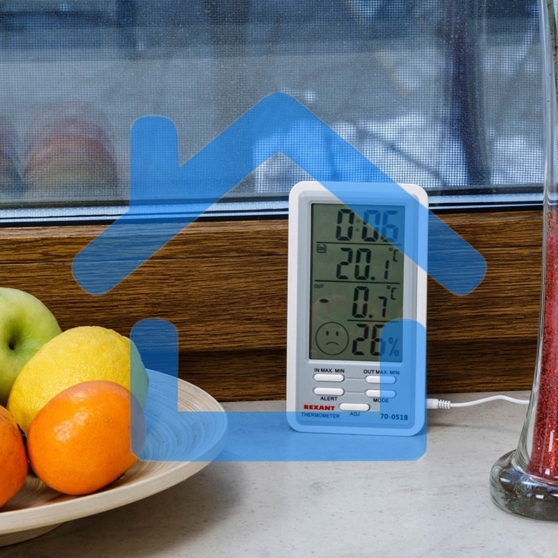 Метеостанция комнатно-уличная Rexant