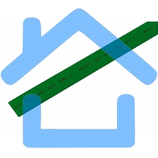 Термоусаживаемая трубка Rexant 15,0/7,5 мм, зеленая, упаковка 50 шт. по 1 м