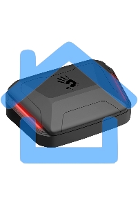 Наушники с микрофоном A4Tech Bloody M70 черный/красный вкладыши BT в ушной раковине (M70 BLACK+ RED)