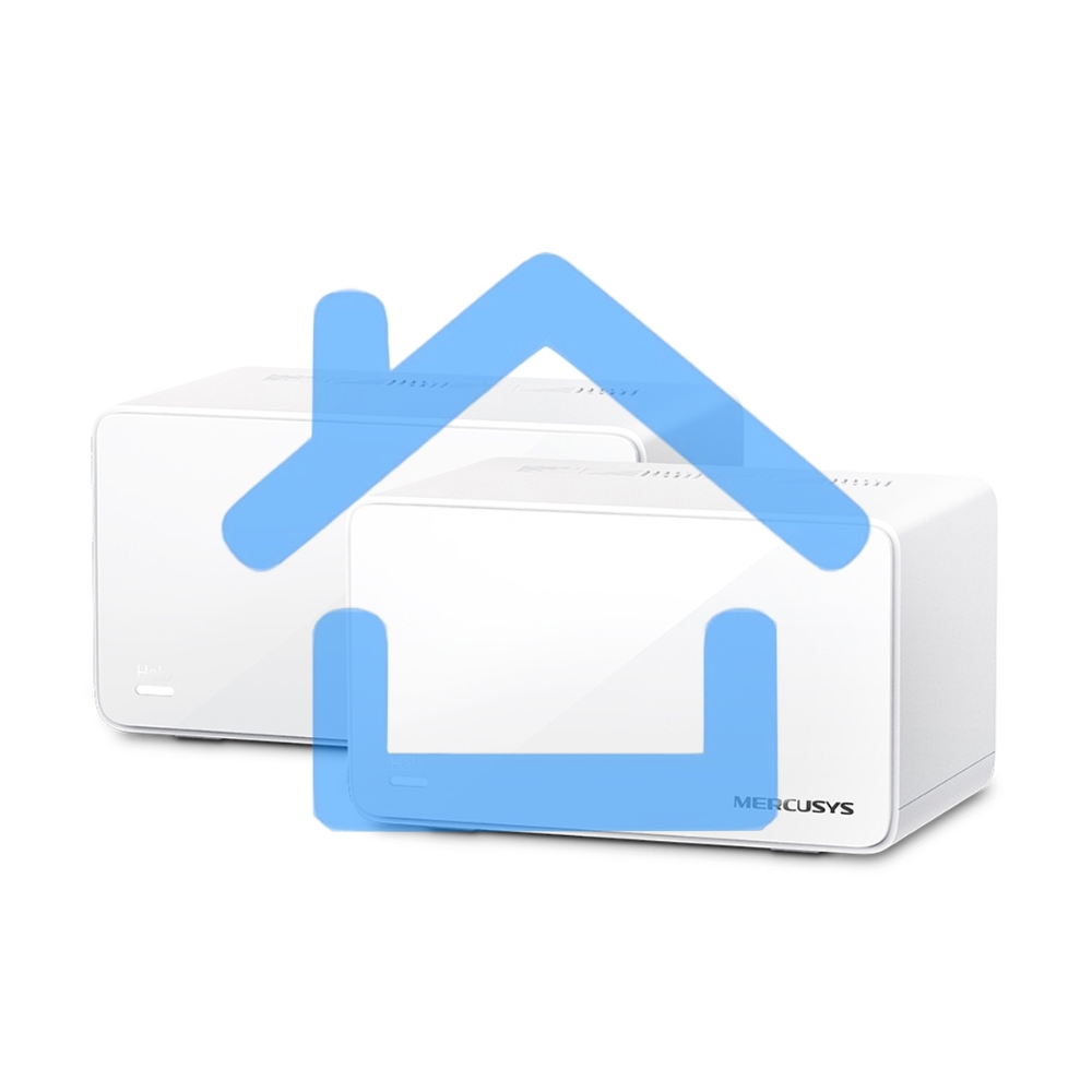 Домашняя Mesh Wi‑Fi система AX6000 Whole Home Mesh Wi-Fi 6 SystemSPEED: 1148 Mbps at 2.4 GHz + 4804 Mbps at 5 GHzSPEC: Internal Antennas, 1× 2.5 Gbps Port (WAN/LAN auto-sensing), 2× Gigabit Ports (WAN/LAN auto-sensing), 1024-QAM, OFDMA, HE160FEATURE: MERC