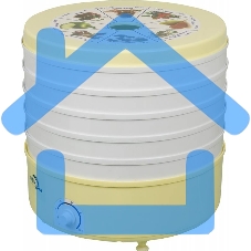 Сушилка для фруктов и овощей Ротор Дива СШ-007 5под. 520Вт белый