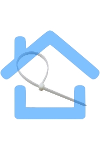 Хомут кабельный Rexant 07-0150 2.5х150 нейл. белый (уп.100 шт)