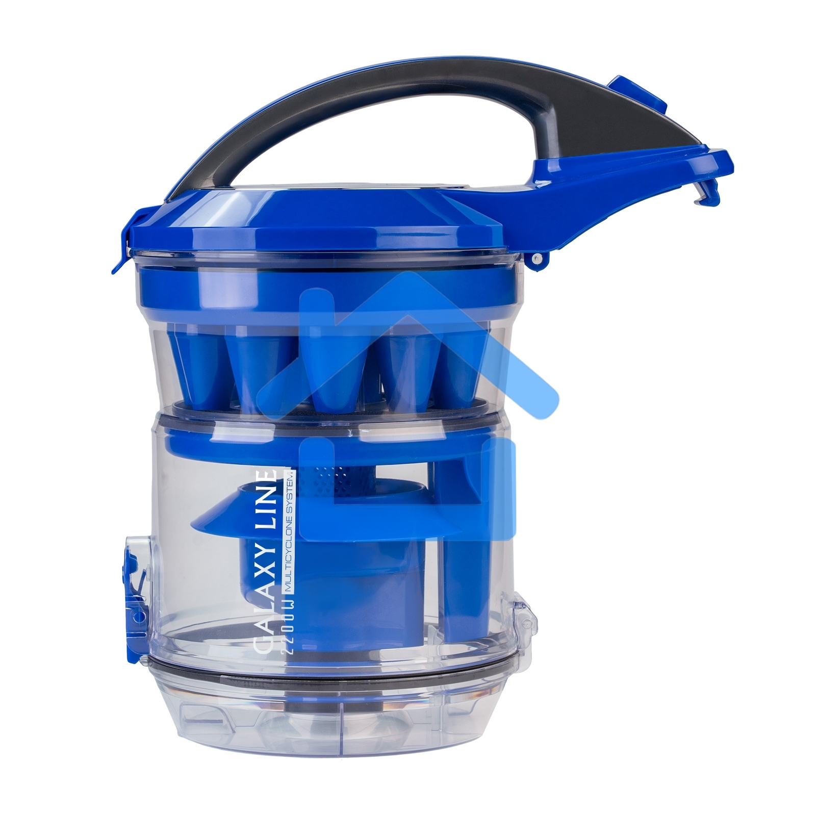 Пылесос Galaxy Line GL 6259 синий/серый, 500/2200 Вт, уборка сухая, пылесборник контейнер 2 л