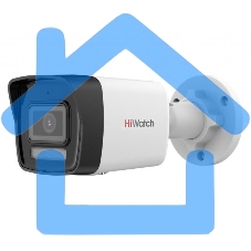 Камера видеонаблюдения IP HiWatch DS-I250M(C)(2.8 mm) 2.8-2.8мм цв. корп.:белый