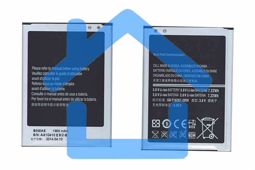 Аккумуляторная батарея B500AE для Samsung Galaxy S4 mini GT-I9190