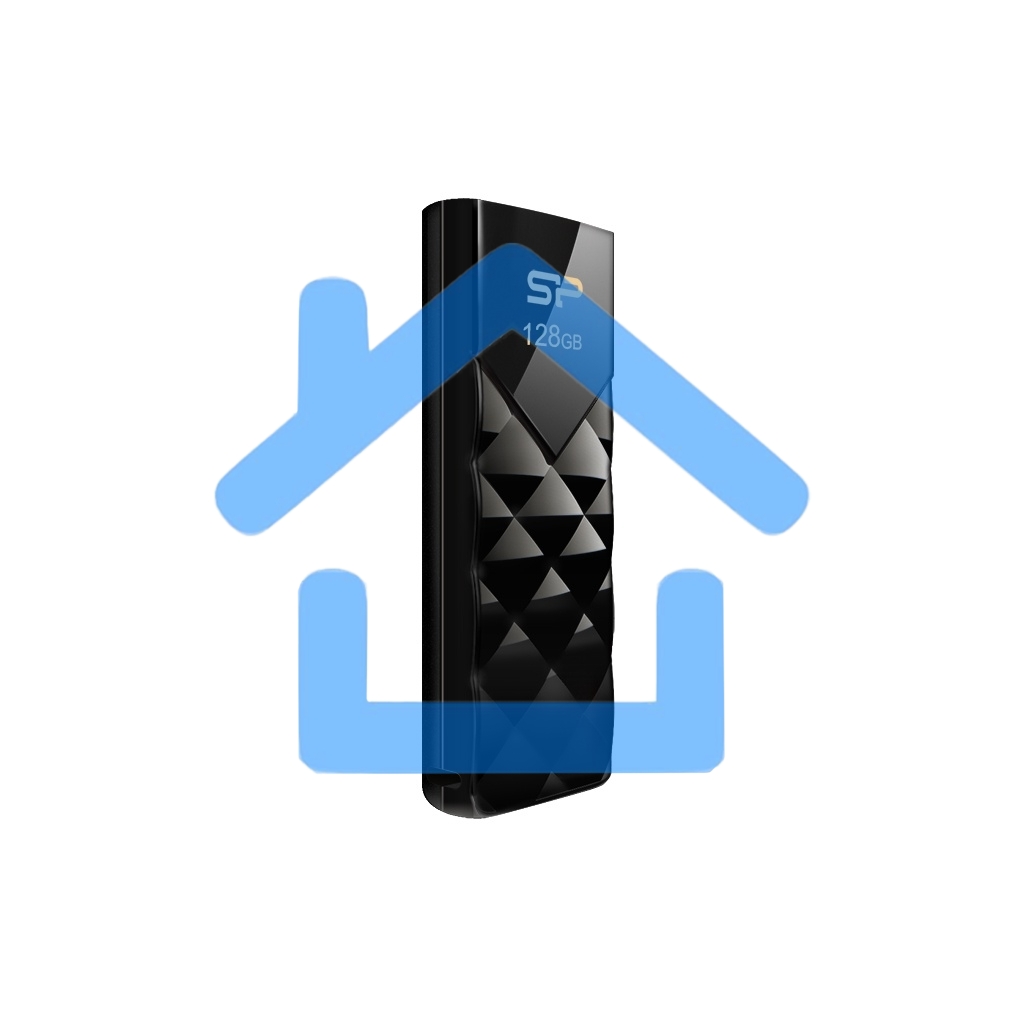 Флешка USB R/W 128Gb Silicon Power Blaze B03, USB 3.2, черный