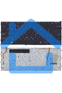 Клавиатура для ноутбука Samsung NP940X3G, черная с подсветкой