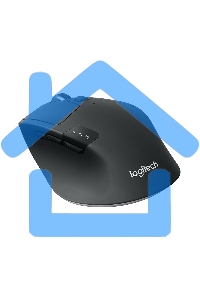 Мышь беспроводная Logitech M720 Triathlon черный, 1000 dpi, радиоканал, Bluetooth, USB, кнопки - 8