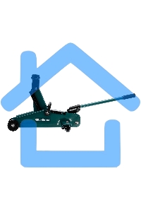 Домкрат гидравлический подкатной Сибртех2 т, 135-320мм