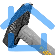 Молоток слесарный Denzel 800 г, кованый, фибергласовая рукоятка c TPR покрытием