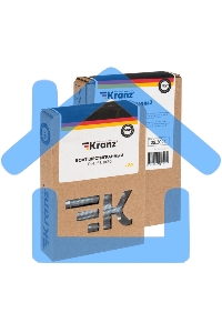 Болт шестигранный KRANZ DIN 933, 8х50, упаковка поставщика ( 24 кг. / 1 100 шт.)