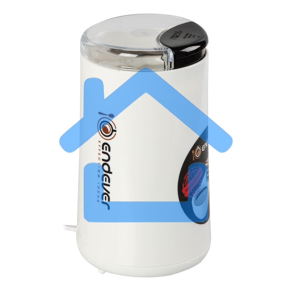 Кофемолка Endever Costa-1053, 250 Вт, 15000 об/мин, вес продукта для помола 100 гр, ABS-пластик, защита от перегрева двигателя