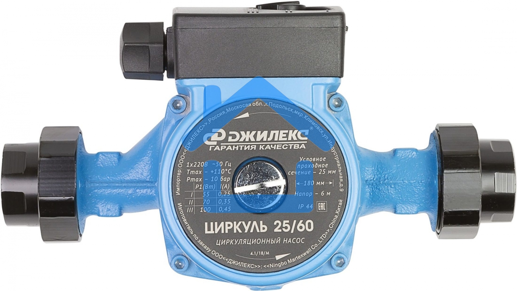 Насос ДЖИЛЕКС ЦИРКУЛЬ 25/60 циркуляционный