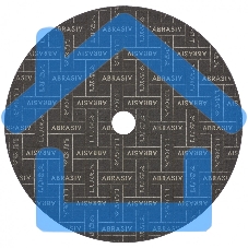 Круг отрезной по металлу+нерж., 230 х 2,0 х 22,2 мм, ПРЕМИУМ (Луга) Россия