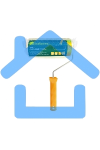 Валик Фасадные работы,180мм,ворс 18мм,D 48мм,D ручки - 6 мм,полиакрил,полиэстер Сибртех