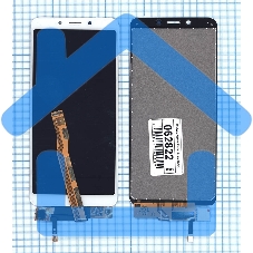 Дисплей для Xiaomi Redmi 6, Redmi 6A в сборе с тачскрином белый
