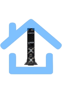 Источник бесперебойного питания ИБП Бастион RAPAN-UPS 3000 RACK+4x9Ah (2100 Вт, Line-interactive, встроенные АКБ 6 шт.x 9Ah) 8960