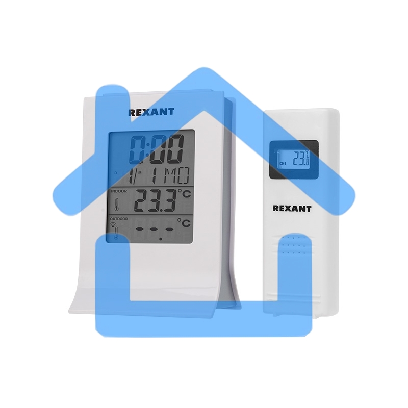 Метеостанция с беспроводным выносным датчиком