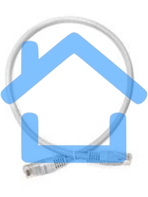 Патч-корд Lanmaster TWT UTP кат.5e, с заливными колпачками, 0.3 м, белый