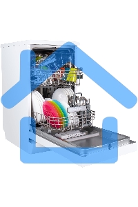 Посудомоечная машина Maunfeld MWF08S, белый, 44.8 см, 9 компл., 49 дБ, класс A+