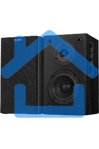 Колонки Sven SPS-614 2.0 (2x20W, Bluetooth, дерево, black)