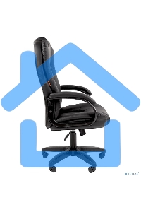 Кресло офисное Chairman 600LT Россия чер.пласт экопремиум черный (7158667)