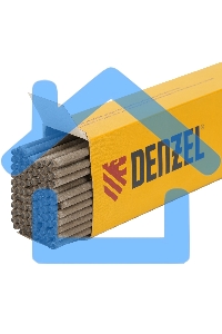 Электроды Denzel DER-13/55 диам. 3 мм, 2,5 кг., основное покрытие