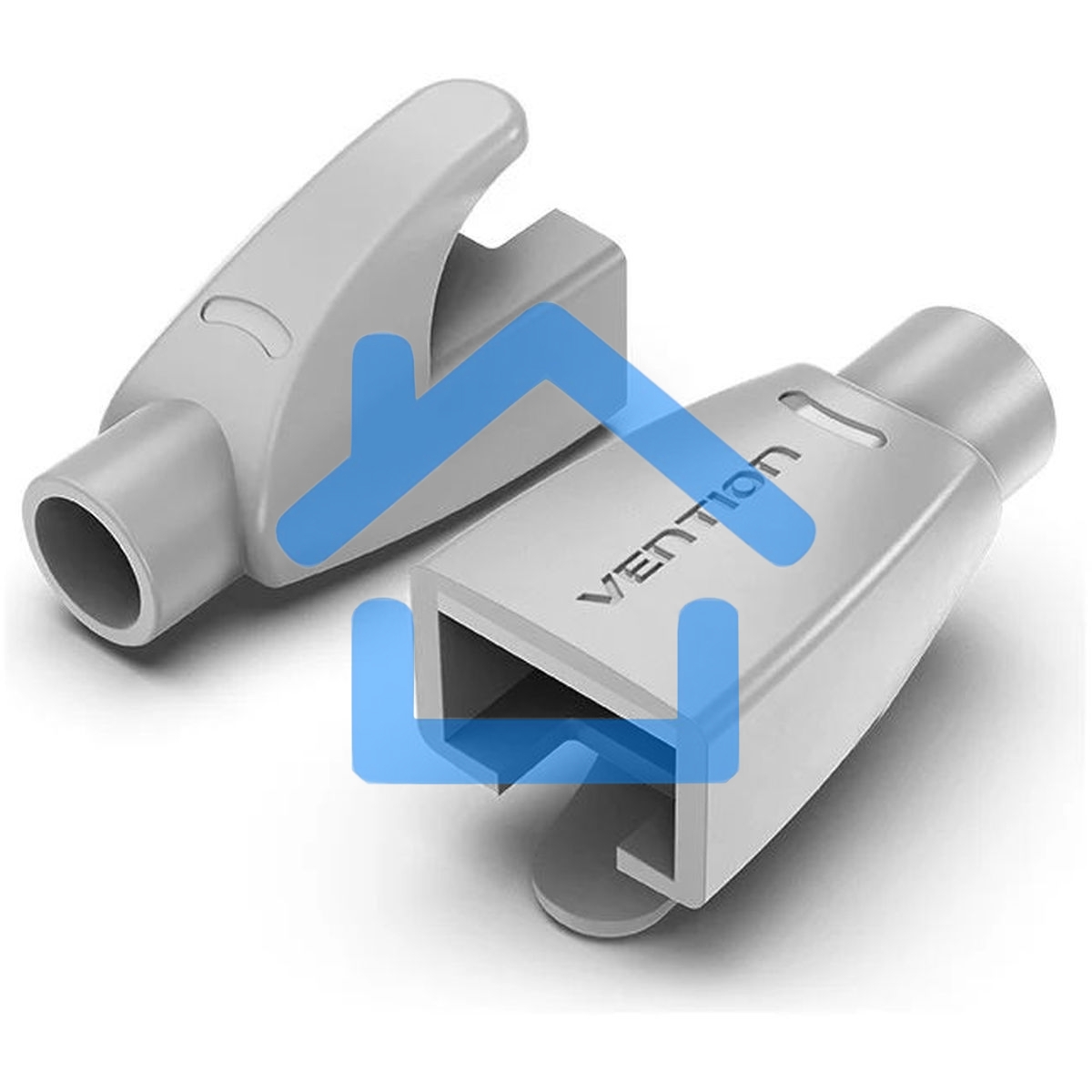 Колпачки изолирующие Vention IODH0-50 для разъемов RJ-45 (50шт.) - Серый