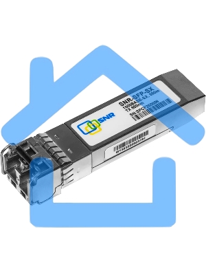 Трансивер SNR SFP 100BASE-SX, SWL, MMF, LC duplex, 850нм, up to 550м (7.5dB), analog CISCO GLC-SX-MM 