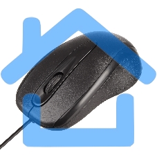 Мышь проводная ExeGate Professional Standard SH-9026 черный, 1000 dpi, USB, кнопки - 3