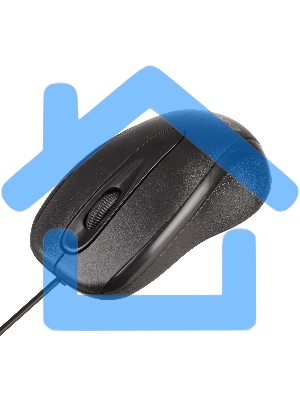 Мышь проводная ExeGate Professional Standard SH-9026 черный, 1000 dpi, USB, кнопки - 3