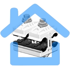 Зажим ответвительный герметичный RP 150 (35-150/35-150) НИЛЕД 13402222