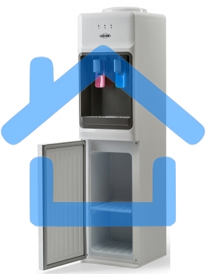 Кулер Vatten V44WE напольный электронный белый