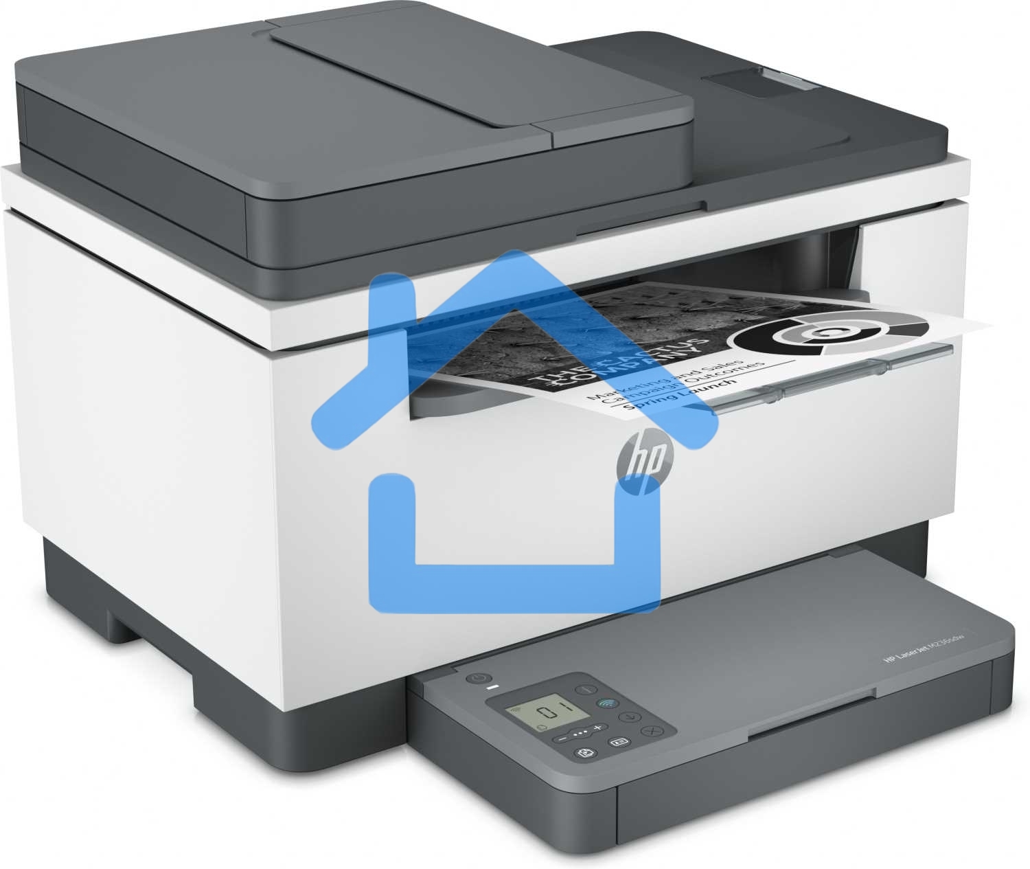 МФУ лазерное HP LaserJet M236sdw (9YG09A), A4, ч/б, печ. до 29 стр/мин., скан. до 19 стр/мин. (ч/б) 10 стр/мин. (цвет), 600 x 600 dpi, USB, RJ-45, Wi-Fi, BlueTooth, Air Print, Mopria