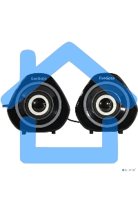 Акустическая система 2.0 ExeGate EX289680RUS Accord 210 (питание USB, 2х3Вт (6Вт RMS), 60-20000Гц, черный, RGb подсветка)