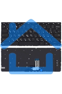 Клавиатура для ноутбука HP Chromebook 14A-NA черная