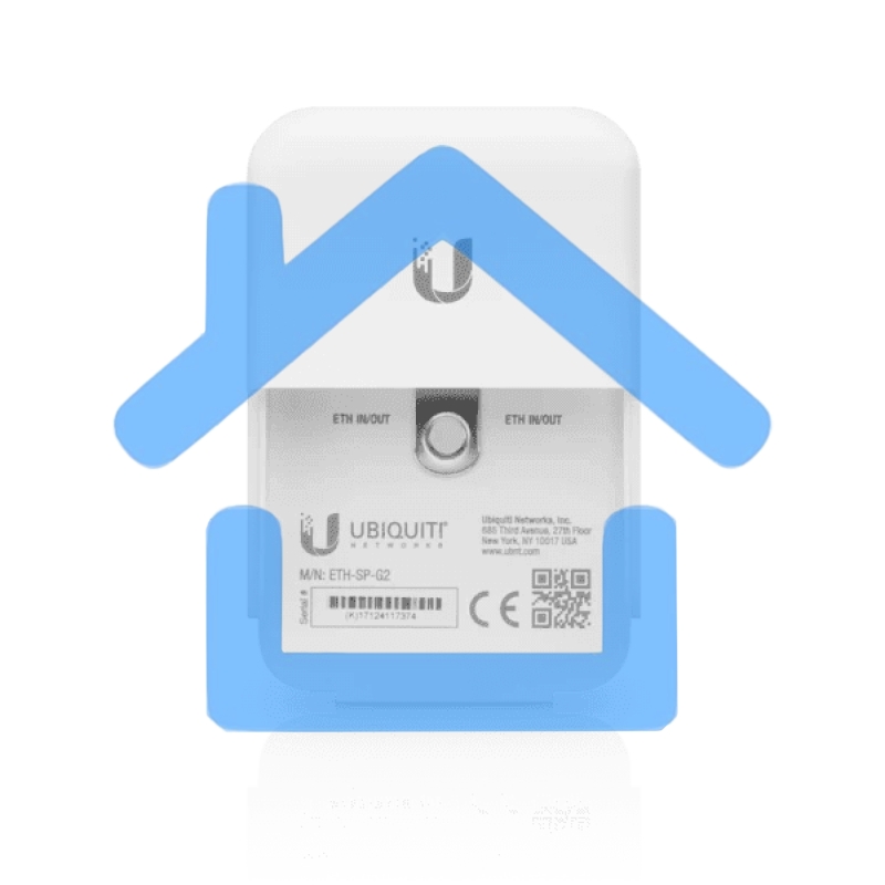 Грозозащита UBIQUITI Ethernet Surge Protector Gen 2 Ethernet уличная, 1 Гбит/с (ETH-SP-G2)