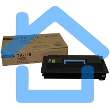 Картридж лазерный Kyocera TK-715 (1T02GR0EU0) черный для KM-3050/4050/5050 34000 стр.