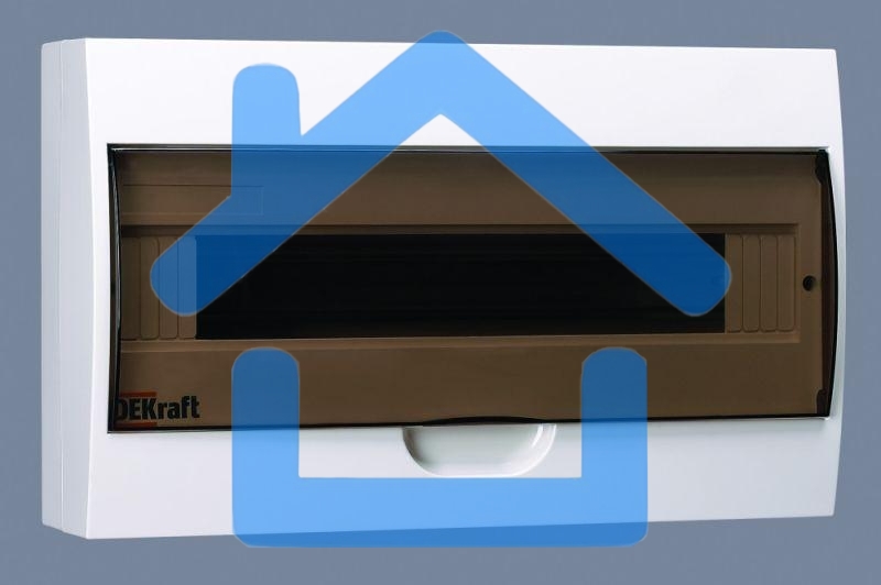 Корпус пластиковый навесной 18мод. IP41 ЩРН-П-18 DEKraft 31012DEK