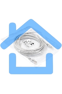 Патч-корд ExeGate EX286385RUS UTP-RJ45-RJ45-5e-5M-LSZH-GY, UTP, cat.5e, LSZH, 5м, серый