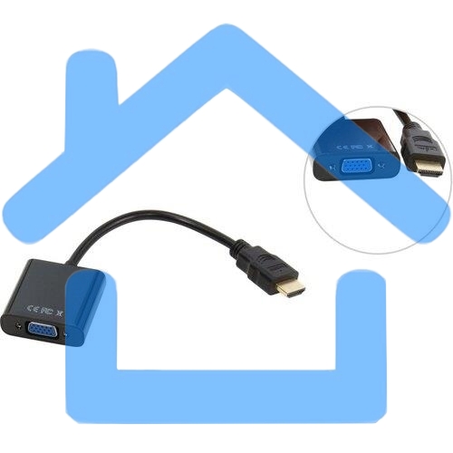 Переходник Telecom Кабель-переходник (TA558) HDMI(M) -> VGA(F) 6937510859436 /6926123463055 