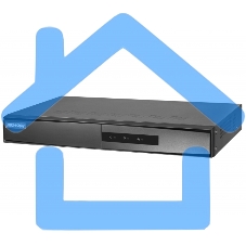 Видеорегистратор 4-х канальный IP c PoE, 1 VGA до 1080Р, 1 HDMI до 1080Р, двустороннее аудио, 1 SATA для HDD до 6Тб, 4х100M PoE, 1 RJ45 10M/100M, 2 USB, -10°C...+55°C, DC48В, 10Вт макс (без HDD), ≤1кг (без HDD)