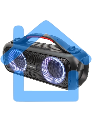 Аудиомагнитола SUPRA BTS-710 черный 40Вт MP3 FM(dig) USB BT microSD