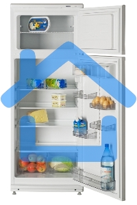 Холодильник Atlant МХМ-2808-90 белый двухкамерный 202/53л морозилка снизу